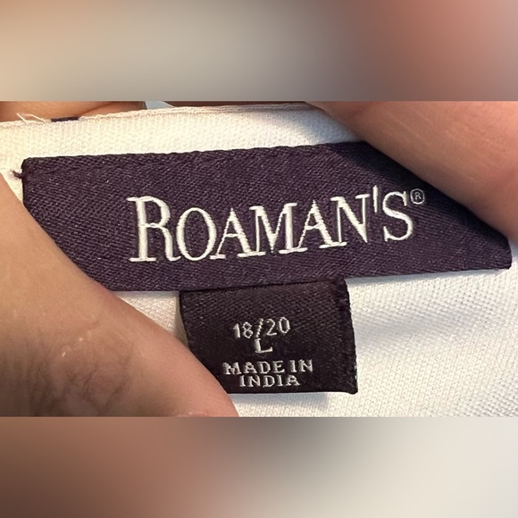 Roaman's Handkerchief Hem Maxi Dress EUC - Picture 5 of 6